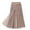 Pink, variant on Huowey Women's Pants Pleated Chiffon Trousers Large Size Elastic Waist Casual Pants Pant Skirt