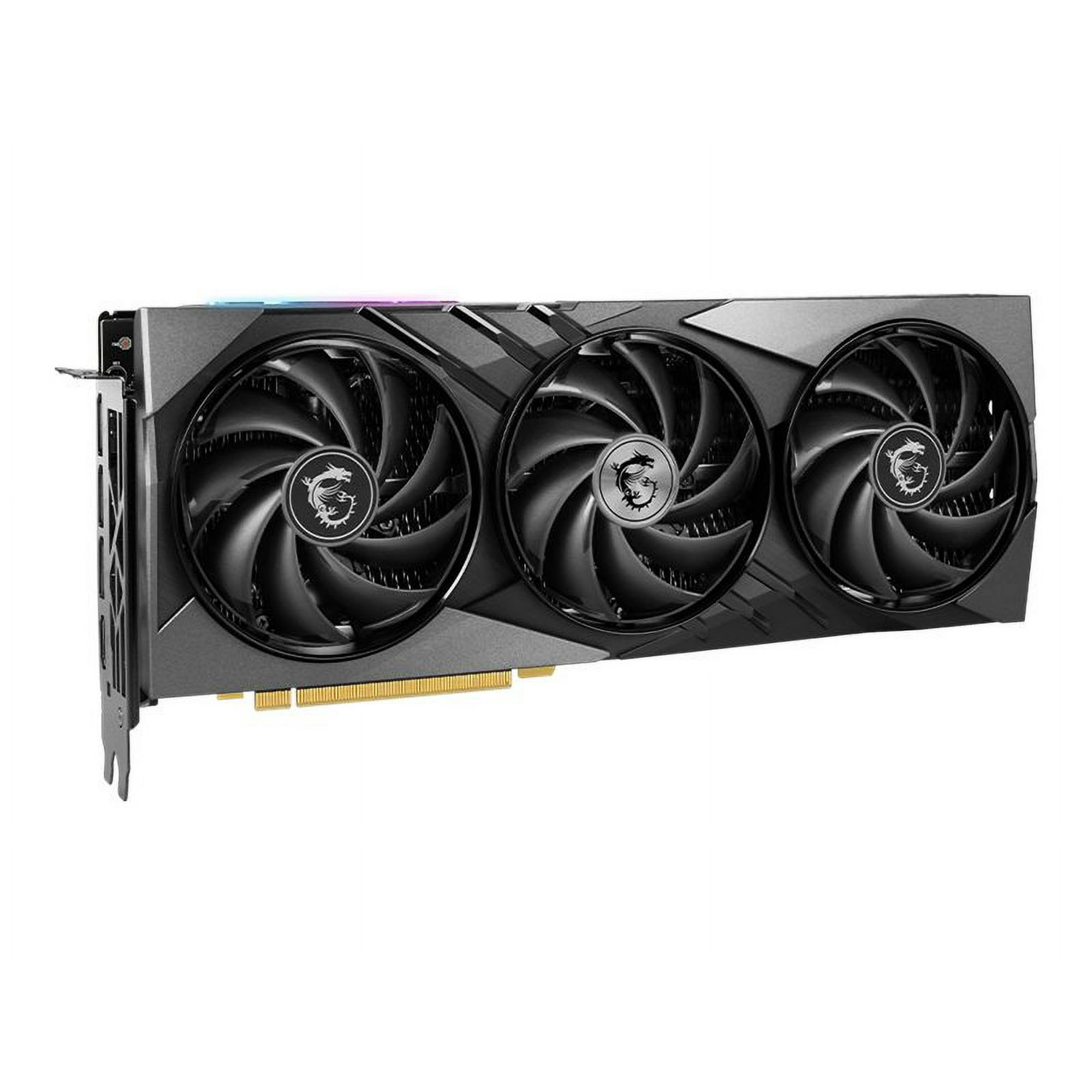 MSI NVIDIA RTX 4070 SUPER video card, RTX 4070 SUPER 12G GAMING X SLIM