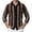Green, variant on Fesfesfes Shirt for Men Casual Button Closure Knit Cardigan Turndown Long Sleeve Stripe Sweater Jacket Under $10