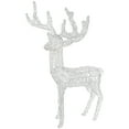 thumbnail image 3 of Northlight LED Lighted Commercial Grade Acrylic Reindeer Outdoor Christmas Decoration - 46.5" - Warm, 3 of 5
