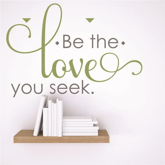 Home Wall Decals Be the you seek Bedroom Stickers DIY Removable Originality Stickers - Size: 10 In x 10 In
