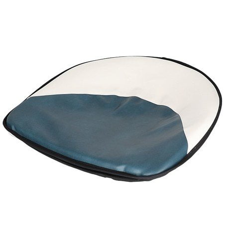 Pan Seat Tie On Cover Vinyl Blue /& White Ford 3000 4600 6600 4000 2000 3600