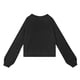 thumbnail image 3 of Gibobby Sueter Dama Mujer invierno otoño sólido cuello cuello globo manga larga suéteres pulóver ropa de abrigo (Negro, M), 3 of 5