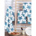 thumbnail image 2 of Blue Coastal Turtle Kitchen Dish Towels for Drying Dishes Set of 3, Ocean Beach Nautical Marine Life Waffle Weave Microfiber Hand Tea Bathroom Towels Quick Dry & Absorbent Towel 15.7x23.6, 2 of 7