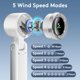thumbnail image 4 of Miniventilador portátil de mano Commem de 10000 mAh con 5 velocidades, 4 of 8