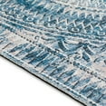 thumbnail image 6 of Yuma Indoor/Outdoor Blue Farmhouse Medallion 5' x 7'6" Non-Skid Area Rug, 6 of 9