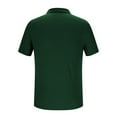 thumbnail image 4 of Collared Muscle Shirts for Men Ribbed Knit Slim Fit Polo Shirts Short Sleeve, Mens V Neck T Shirts Casual Stylish, 4 of 4