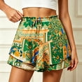 thumbnail image 2 of Women's Lightweight A-Line Skort High Waisted Skirt Shorts with Pockets Comfortable Summer Casual Vacation Beach Outfit, 2 of 4
