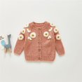 thumbnail image 4 of Cardigan Tricoté vintage pour Bébé Fille, 4 of 8