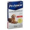 PetArmor Flea & Tick Protection for Large Dogs, 3 Monthly Doses