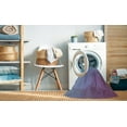 thumbnail image 2 of Ahgly Company Machine Washable Indoor Rectangle Transitional Crystal Blue Area Rugs, 2' x 3', 2 of 7