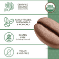 thumbnail image 4 of The Bean Organic Coffee Company Mocha Java, Medium Roast, Whole Bean Coffee, 16-Ounce Bag, 4 of 6