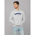 thumbnail image 2 of Hawkins 1983 Navy Blue Hoodie Men -Smartprints Designs, Male Medium, 2 of 4