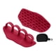 thumbnail image 2 of Empuñaduras de peso, entrenador de fuerza de agarre de dedos, protección de mano flexible y portátil para con bolsa, 2 of 9