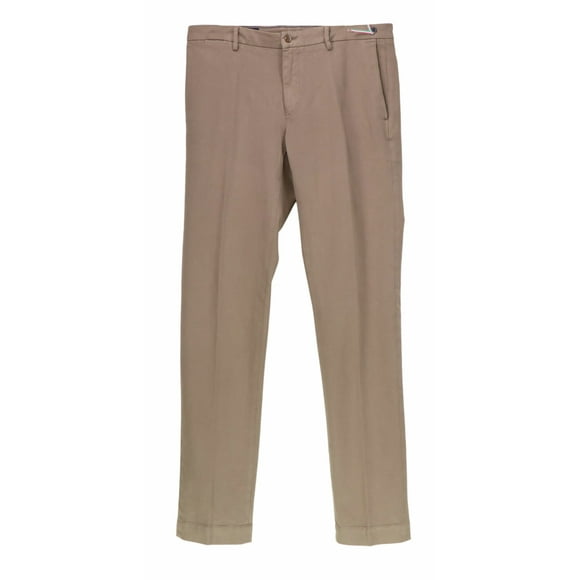Masons Men's Khaki New York Jersey Stretch Dress Pants - 38 US / 48 EU