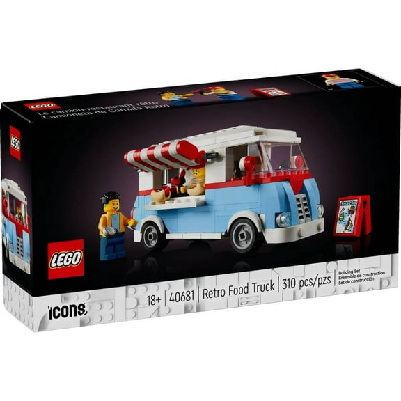 LEGO Retro Food Truck 310 Piece Building Set 40681