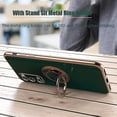 thumbnail image 4 of Phone Case For Samsung Galaxy S24 S23 S22 + Plus Ultra Back Cover Fashion Plating Ring Holder Solid Colored Tpu, 4 of 5
