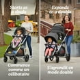thumbnail image 3 of Graco Modes Nest2Grow Travel System, Baby Stroller and Car Seat Combo, Rear-Facing from 1.8-16 kg (4-35 lb), 3 of 7