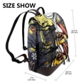 thumbnail image 2 of Goofa The Nightmare Before Christmas Pattern Leather Backpack Purse for Women Fashion Multipurpose Design Handbag Ladies Shoulder Bags Travel Backpack, 2 of 4