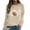 A1 Beige, variant on Game Day Sweatshirt for Women Game Day Long Sleeve Crew Neck Sports Athletic Gym Workout Tops Oversized Cute Sweatshirts Fall Must Haves Baggy Plain Tops Loose Fit Fall Clothes Heart Graphic Beige