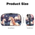 thumbnail image 5 of Unicorn USB Organizer | Hard Drive Cases | Charge Cord Organizer | Travel Cord Organizer Case - Oxford Cloth Waterproof Digital Storage Bag 5.9x9.44x3.14 in, 5 of 6
