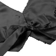 thumbnail image 6 of inhzoy Women's Sequins Shiny Halter Vest Crop Top Tank Waistcoat Black One_Size, 6 of 6