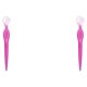 thumbnail image 2 of Afeitadora facial Seitruly Herramienta de maquillaje 2Conjunto Rosa transparente, 2 of 6