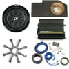Kicker for Dodge Ram Quad/Crew 02-15 - 10" CompRT in box w/ grille, CX600.1 amplifier & Wiring Kit
