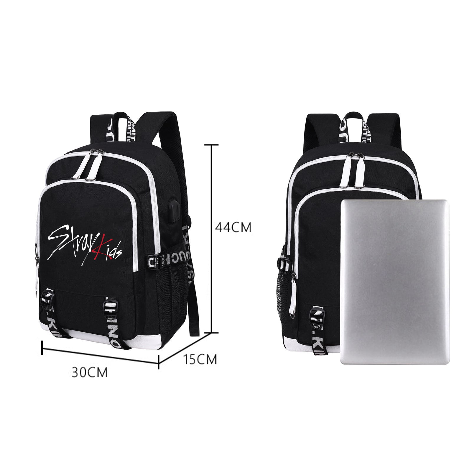  LOVEAngeler StrayKids Backpack Colleage Backpck Casual Daypack  Mochila Laptop backpack Travel Backpack : Electronics