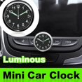 thumbnail image 3 of Luminous Car Dashboard air Vent Stick-On Time Clock Quartz Analog Watch Gau C5B2, 3 of 9
