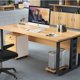 thumbnail image 5 of Boss Conference Office Desk Modern Standing Aesthetic Workstation Office Desk Computer Luxury Meuble Bureau Furniture SR50OD My Lux Decor Round, 5 of 14
