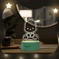 thumbnail image 6 of Sanrio Hello Kitty Kuromi Anime Figures Toys Lamp Mymelody Pochacco Cinnamoroll Night Light Kawaii Room Decor Valentine’s Gift, 6 of 16