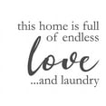 thumbnail image 2 of Brown, Victoria 32x26 Black Ornate Wood Framed with Double Matting Museum Art Print Titled - Laundry Words 2, 2 of 4