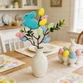 thumbnail image 3 of ddioayh Easter Floral Picks Artificial Flower Stem-Shapes with Berry Egg Easter Spring Bunny Decoration 28cm for Home Festival Decor, 3 of 6