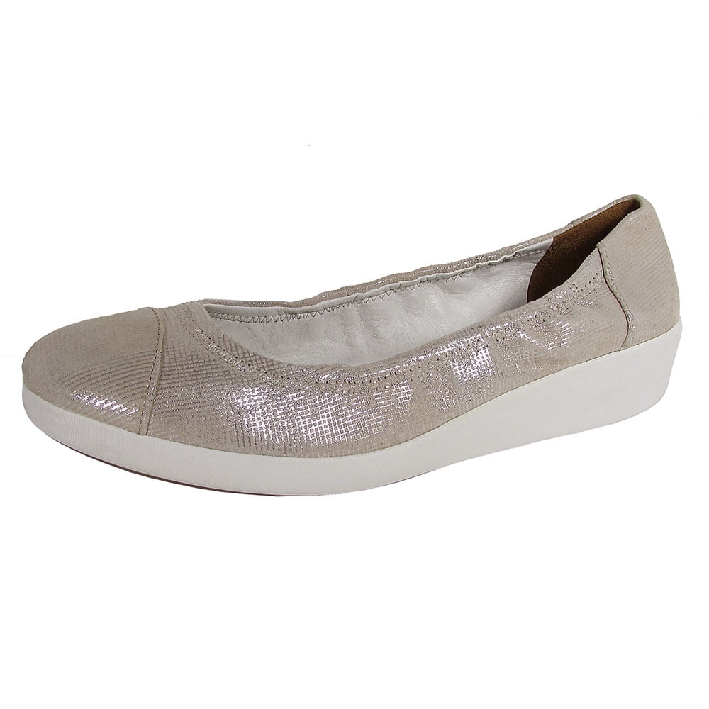 FitFlop - FitFlop Womens F-Pop Opul Ballerina Flat Shoes - Walmart.com - Walmart.com