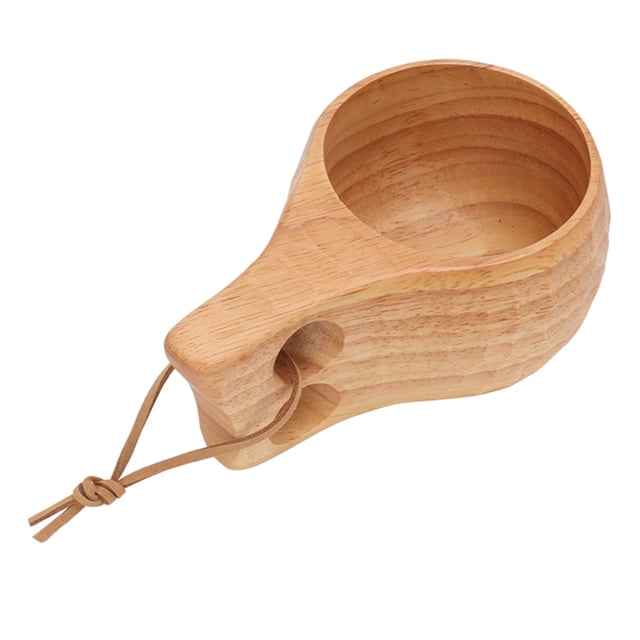 Taza de madera, taza de madera para acampar, taza de café de madera grande, taza de madera para acampar, los mejores materiales