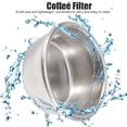 thumbnail image 4 of Filtre à Café en Acier Inoxydable, Panier Filtre à Espresso Non Pressurisé Double Tasse 54mm Réutilisable pour Machine à Café Breville 870, 4 of 8