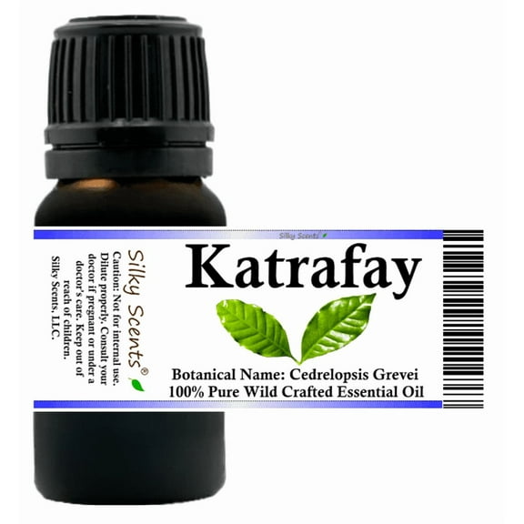 Katrafay Wild Crafted Essential Oil 5 ml (1/6 fl oz) - 100% Pure and Natural by Silky Scents