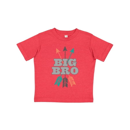 

Inktastic Big Bro Cute Boys Tribal Arrows Gift Toddler Boy Girl T-Shirt
