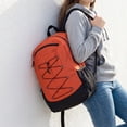 thumbnail image 4 of 17" Classic Wholesale Bungee Backpacks in 4 Assorted Colors - Bulk Case of 24 Bookbags, 4 of 4