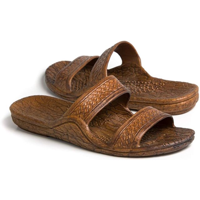 Pali Hawaii Sandale Classique Unisexe Adulte Jandal (Marron Clair, 8)