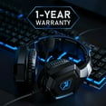 thumbnail image 4 of “Lamog” Stereo Gaming Headset for Xbox One,PS4,PS5,PC,Laptop,Mic Headphones,Gaming Headphones with Mic for Computer Headset Mic with Noise Cancelling Headphones with Microphone Headset Lamog 39951, 4 of 7