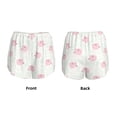 thumbnail image 5 of Haiem Cute Pigs Women's 2 in 1 Running Shorts - Lightweight Athletic Workout Gym Yoga Breathable Sports Shorts Liner with Phone Pockets-Large, 5 of 9