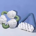 thumbnail image 4 of LILELIS Outward Hound Dog Toys Interactive Tug of War Dog Toy Dog Triangle Rope Toys for Teething Training & Stress Natural Rubber Puppy Chew Toy with Smooth Rounded Edges and Rope Promotes One Size, 4 of 8