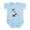Sky Blue, variant on CafePress - Great Dane Witch Halloween Infant Bodysuit - Baby Light Bodysuit, Size Newborn - 24 Months