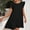 Black, variant on Baqcunre Women'S Casual Dresses Women'S Fresh Sweet Slimming Solid Color Dress Casual Skirt Womens Dresses Midi Dress Pink Dress S