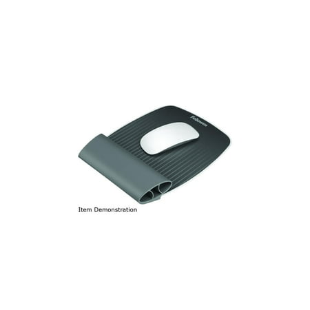 UPC: 0043859659197 | I-Spire Wrist Rocker Mouse Pad with Wrist Rest 7.81 x 10 Gray