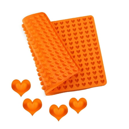 

Lieteswe Multi-purpose Silicone Baking Mat Silicone Baking Mould Mini Heart Silicone Mat