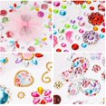 8 Sheets SelfAdhesive Rhinestone Sticker, Craft Jewels and Gems Sticker Set for Kids, Crystal