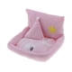 thumbnail image 2 of Cama de para mascotas Cama cómoda para animales , hámsters, conejillos de , ratones, y chinchillas Rosado Salvador Cama pequeña para dormir para mascotas, 2 of 10
